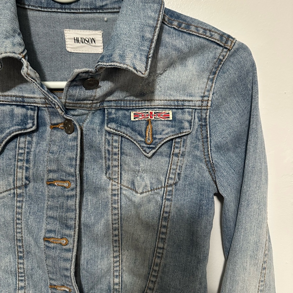 Hudson Jeans Light Blue Denim Jacket